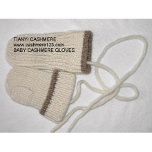 Kaschmir-gestrickte Baby-Handschuhe